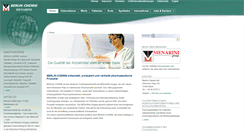 Desktop Screenshot of berlin-chemie.de